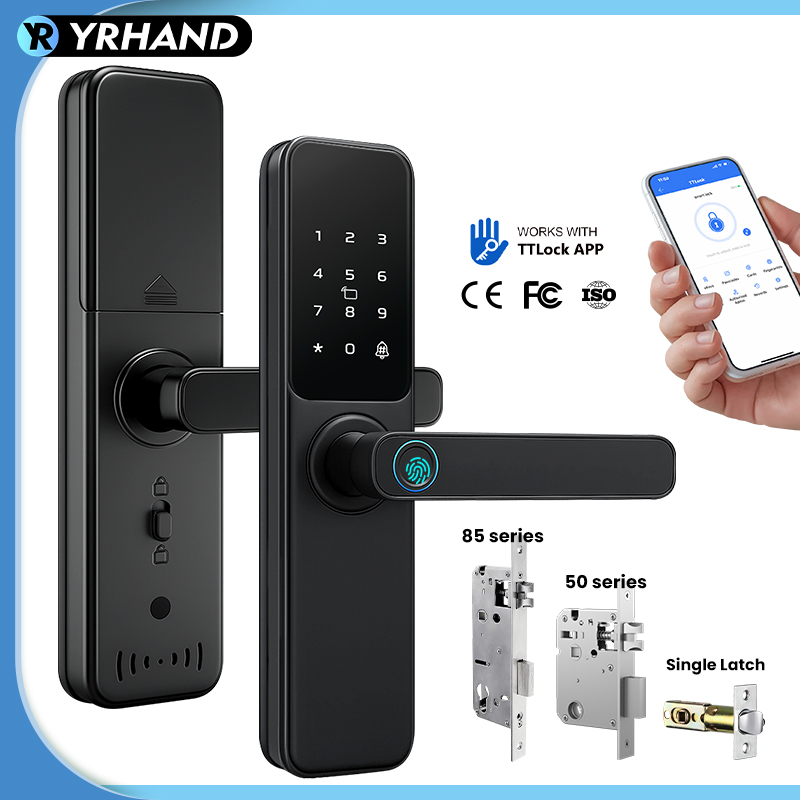 Unique Electronics Gadgets - บลูทูธ TTLock แอป ล็อคด้วยลายนิ้วมือ Cerradura Inteligente