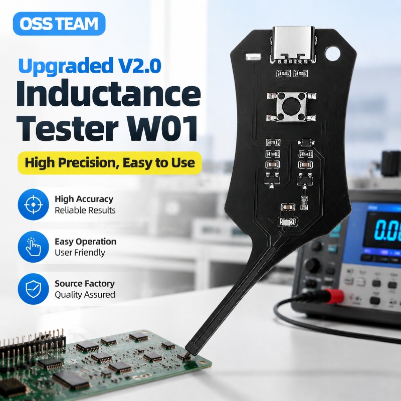 Electronics And Gadgets With A - เครื่องทดสอบค่าความเหนี่ยวนำ V2.0 W01 ใช้งานง่าย ความแม่นยำสูง อุปกรณ์วัดที่เสถียร