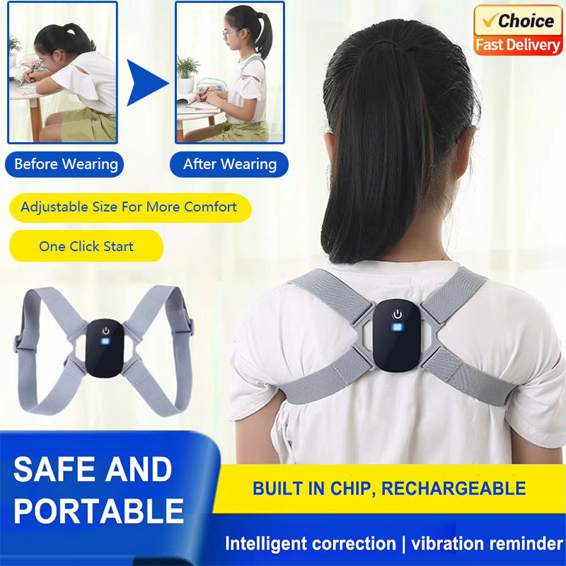 Smart Posture Sensor - เครื่องปรับท่าทางอัจฉริยะรุ่นใหม่ ปี 2026 แบบชาร์จไฟได้ รูปทรงเลข 8