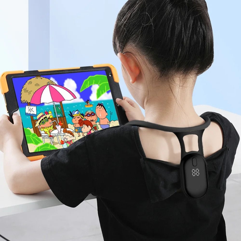 Smart Posture Sensor - อุปกรณ์ปรับท่าทางอัจฉริยะ ป้องกันหลังค่อม พร้อมเซ็นเซอร์เตือนการฝึกท่าทางด้วยการสั่นสะเทือนขนาดเล็ก พกพาสะดวก ช่วยปรับรูปทรงท่าทาง