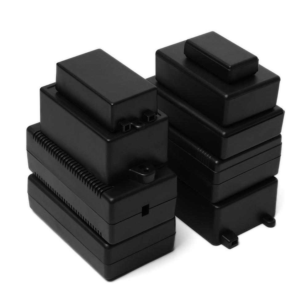 Unique Electronics Gadgets - 1ชิ้นซองพลาสติกสีดำกันน้ำแบบ DIY สำหรับใส่อุปกรณ์ในกล่องหุ้มอุปกรณ์อิเล็กทรอนิกส์อุปกรณ์ชั้นวางอุปกรณ์ไฟฟ้า