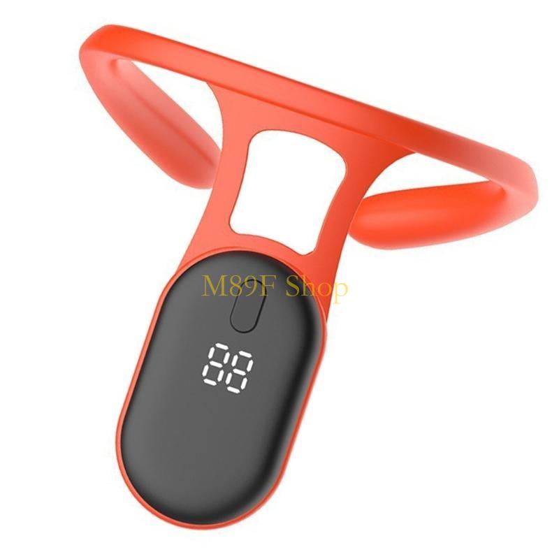 Smart Posture Sensor - M89F Smartsท่าทางCorrectorป้องกันหลังค่อมอัจฉริยะท่าทางเทรนเนอร์พร้อมจอแสดงผลLCDกลับStraightenerผู้หญิงผู้ชาย