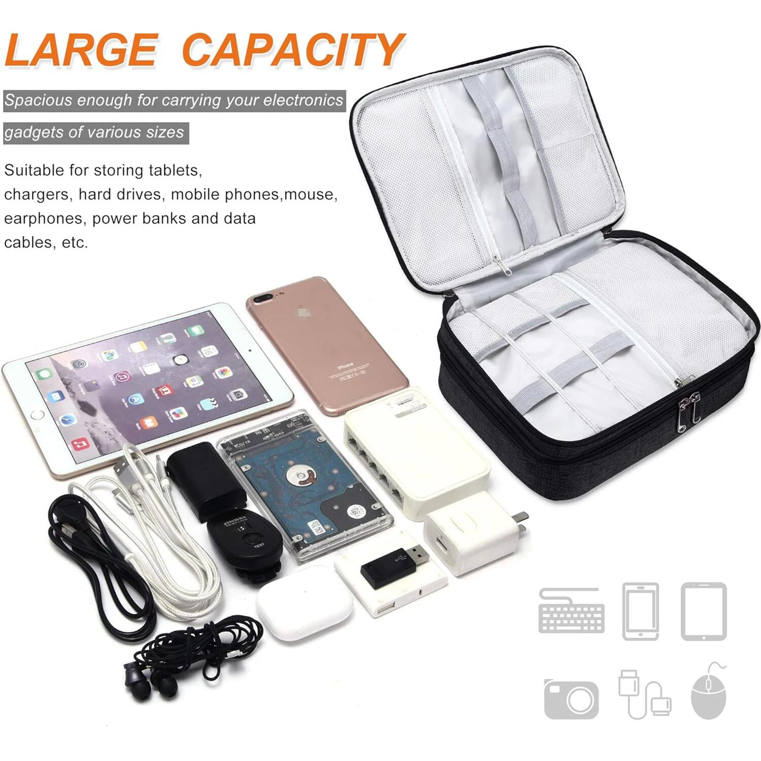 กระเป๋าเก็บดิจิตอลแบบพกพา USB  - Electronics And Gadgets With A บทวิจารณ์และราคา