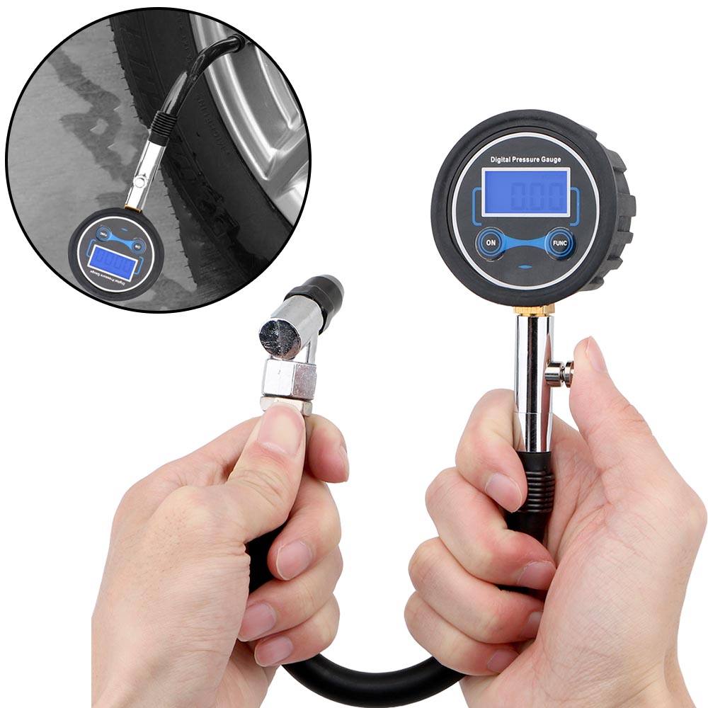 เครื่องวัดความดันลมยาง0-200Psi - Electronics Quiz บทวิจารณ์และราคา
