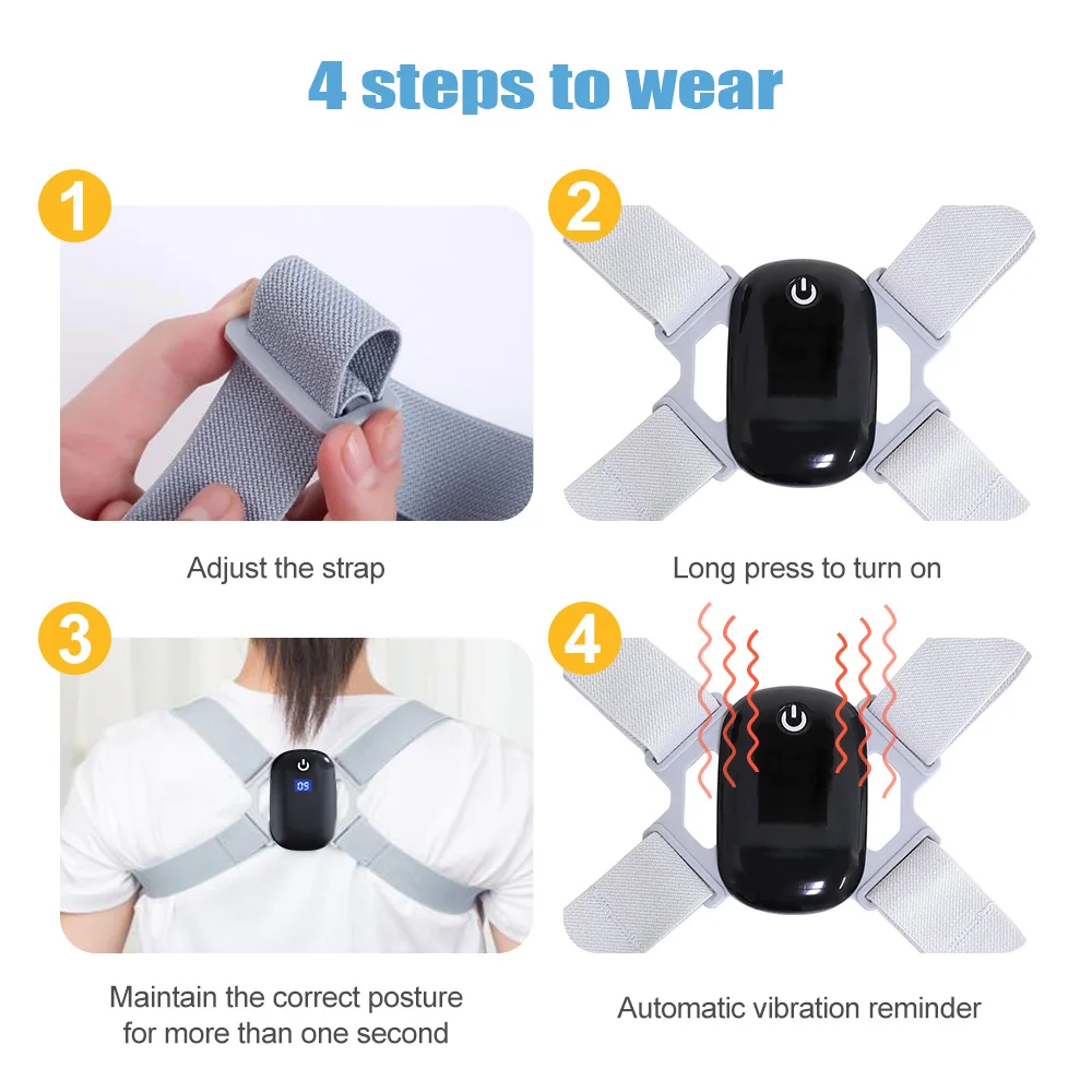สมาร์ทเข็มขัดแก้ไขเซนเซอร์ Ort - Smart Posture Sensor บทวิจารณ์และราคา