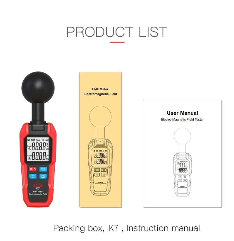 เครื่องวัด EMF ปี 2025 เครื่อง - Electronics Quiz บทวิจารณ์และราคา